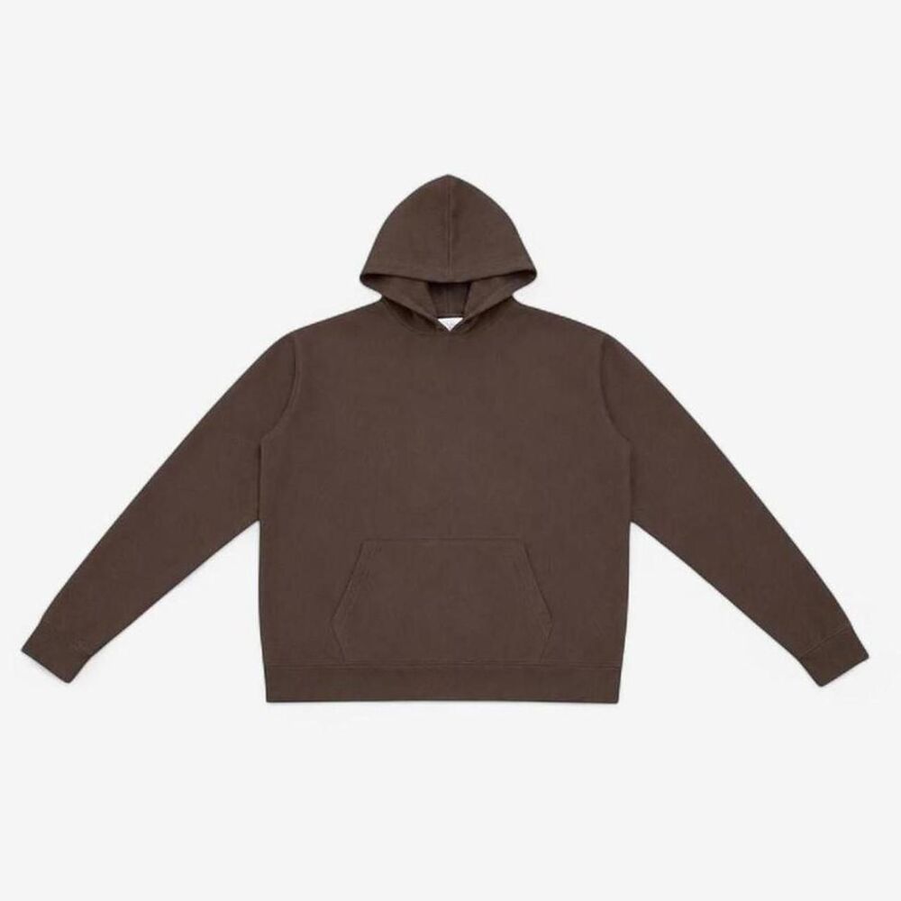 Rare Designer Brown Hoodie - Size L / Unworn Sample Piece - With Size Tag Error